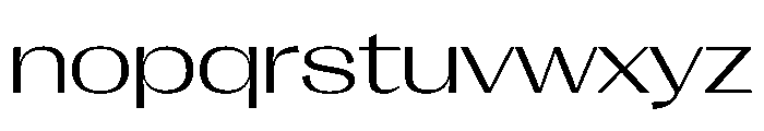 PPRightGothic SpatialLight Instance Font LOWERCASE