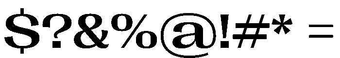 PPRightGothic SpatialMedium Instance Font OTHER CHARS