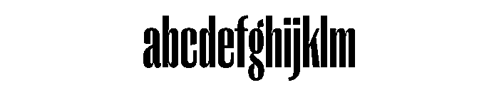 PPRightGothic TallDark Instance FONT