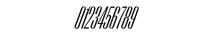 PPRightGothic TallFineItalic Instance Font OTHER CHARS
