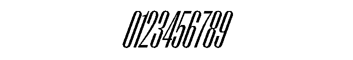 PPRightGothic TallLightItalic Instance Font OTHER CHARS