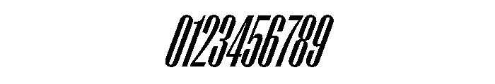 PPRightGothic TallMediumItalic Instance Font OTHER CHARS