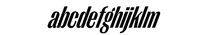 PPRightGothic TightBoldItalic Instance FONT