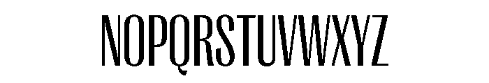 PPRightGothic TightRegular Instance Font UPPERCASE