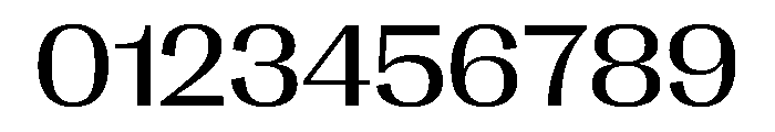 PPRightGothic WideRegular Instance Font OTHER CHARS