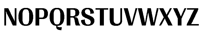 PPRightGothicCasual Bold Instance Font UPPERCASE
