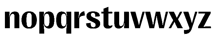 PPRightGothicCasual Bold Instance Font LOWERCASE