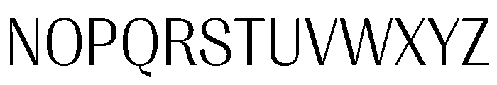 PPRightGothicCasual Light Instance Font UPPERCASE