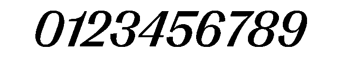 PPRightGothicCasual MediumItalic Instance Font OTHER CHARS