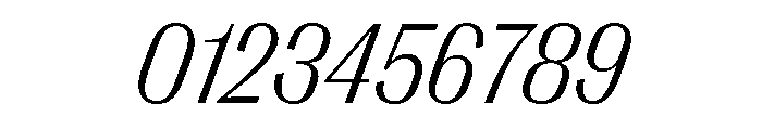 PPRightGothicCompact LightItalic Instance Font OTHER CHARS