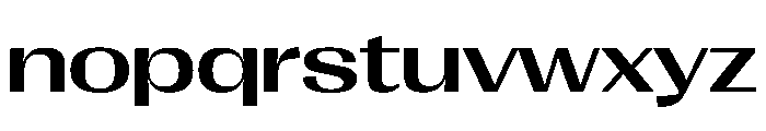 PPRightGothicSpatial Medium Instance Font LOWERCASE