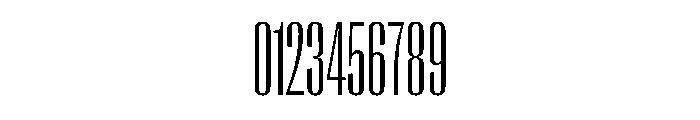 PPRightGothicTall Fine Instance Font OTHER CHARS