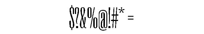 PPRightGothicTall Fine Instance Font OTHER CHARS