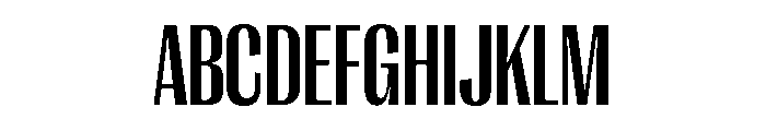 PPRightGothicTight Bold Instance Font UPPERCASE