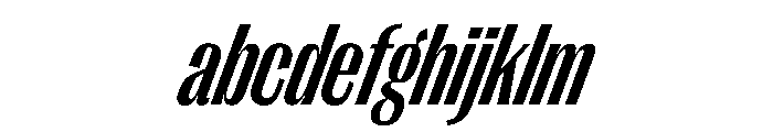PPRightGothicTight BoldItalic Instance FONT