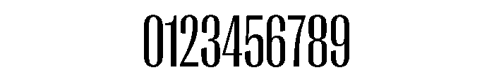 PPRightGothicTight Regular Instance Font OTHER CHARS