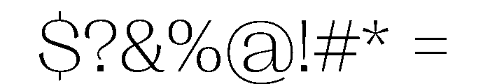 PPRightGothicWide Fine Instance Font OTHER CHARS