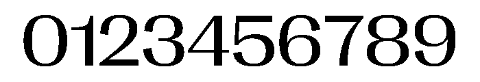 PPRightGothicWide Regular Instance Font OTHER CHARS