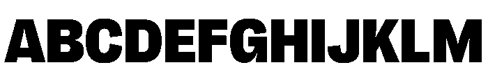 PPRightGrotesk Black Instance Font UPPERCASE