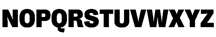 PPRightGrotesk Black Instance Font UPPERCASE