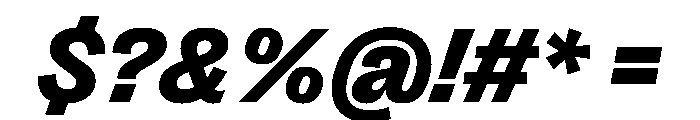 PPRightGrotesk DarkItalic Instance Font OTHER CHARS