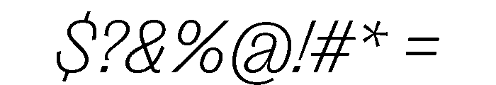 PPRightGrotesk FineItalic Instance Font OTHER CHARS