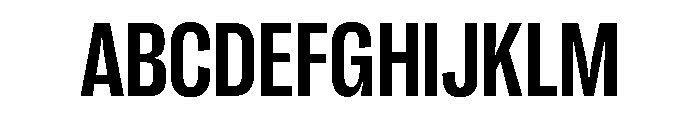 PPRightGrotesk NarrowBold Instance Font UPPERCASE