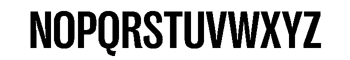 PPRightGrotesk NarrowBold Instance Font UPPERCASE
