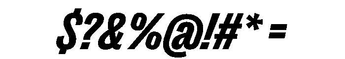 PPRightGrotesk NarrowDarkItalic Instance Font OTHER CHARS
