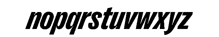 PPRightGrotesk NarrowDarkItalic Instance Font LOWERCASE