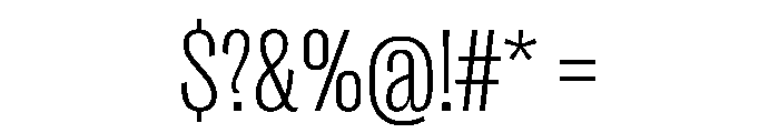 PPRightGrotesk NarrowFine Instance Font OTHER CHARS