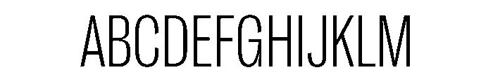PPRightGrotesk NarrowFine Instance Font UPPERCASE