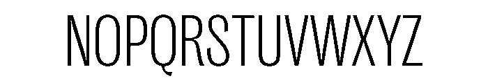 PPRightGrotesk NarrowFine Instance Font UPPERCASE