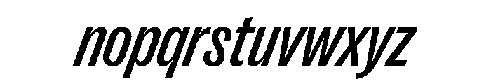 PPRightGrotesk NarrowMediumItalic Instance Font LOWERCASE