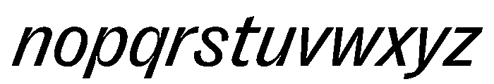 PPRightGrotesk RegularItalic Instance Font LOWERCASE