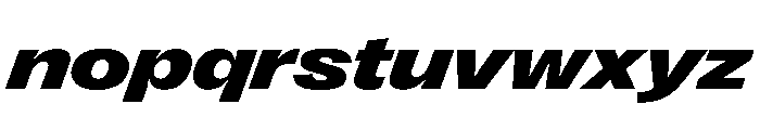 PPRightGrotesk SpatialDarkItalic Instance Font LOWERCASE