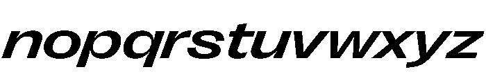 PPRightGrotesk SpatialMediumItalic Instance Font LOWERCASE