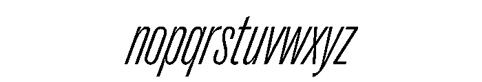 PPRightGrotesk TightFineItalic Instance Font LOWERCASE