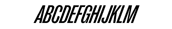 PPRightGrotesk TightMediumItalic Instance Font UPPERCASE