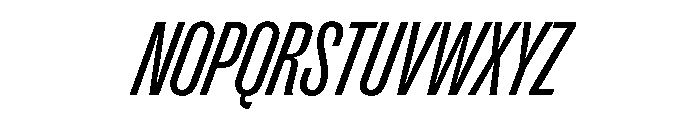 PPRightGrotesk TightRegularItalic Instance Font UPPERCASE