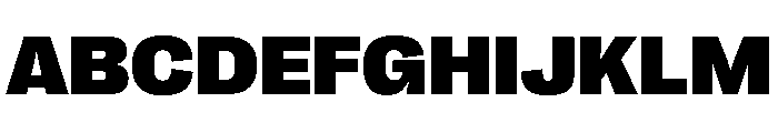 PPRightGrotesk WideBlack Instance Font UPPERCASE