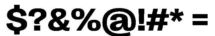 PPRightGrotesk WideBold Instance Font OTHER CHARS