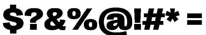 PPRightGrotesk WideDark Instance Font OTHER CHARS