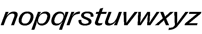 PPRightGrotesk WideRegularItalic Instance Font LOWERCASE