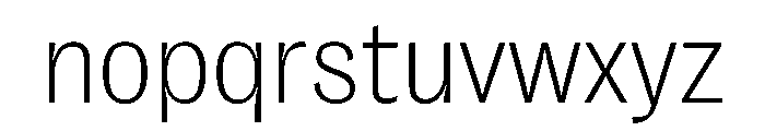 PPRightGroteskCasual Fine Instance Font LOWERCASE