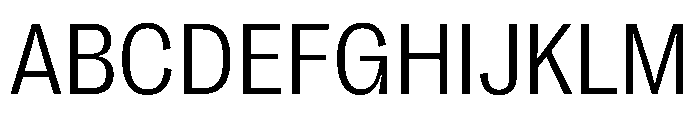 PPRightGroteskCasual Light Instance Font UPPERCASE