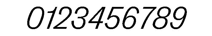 PPRightGroteskCasual LightItalic Instance Font OTHER CHARS