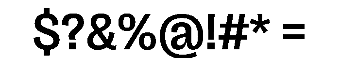 PPRightGroteskCasual Medium Instance Font OTHER CHARS