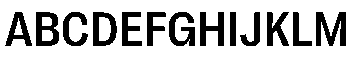 PPRightGroteskCasual Medium Instance Font UPPERCASE