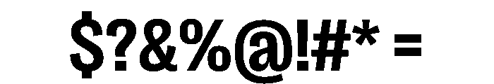 PPRightGroteskCompact Bold Instance Font OTHER CHARS